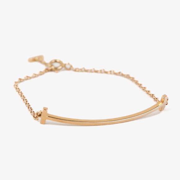 Tiffany & Co. Tiffany T Smile 18k Rose Gold Bracelet - Picture 3 of 7